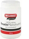 KREATIN MONOHYDRAT 100% Megamax Pulver 500 g