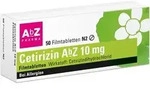 CETIRIZIN AbZ 10 mg Filmtabletten 50 St