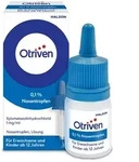 Otriven gegen Schnupfen 0,1 % Nasentropfen 10 ml