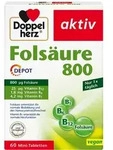 DOPPELHERZ Fols&auml;ure 800 Depot Tabletten 60 St