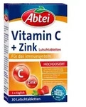 ABTEI Vitamin C plus Zink Lutschtabletten 30 St