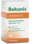 BEKUNIS Dragees Bisacodyl 5 mg magensaftres.Tabl. 10 St