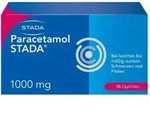 Paracetamol STADA 1000mg Z&auml;pfchen 10 St