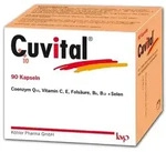CUVITAL Kapseln mit Coenzym Q10, Vitamin C + Vitamin E + Selen + B9 + B6 + B12 90 St