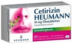 Cetirizin HEUMANN 10 mg Filmtabletten 50 St