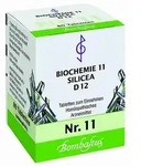BIOCHEMIE 11 Silicea D 12 Tabletten 80 St