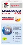 DOPPELHERZ Magnesium 400 Citrat system Brausetabl. 24 St