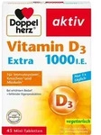DOPPELHERZ Vitamin D3 1000 I.E. EXTRA Tabletten 45 St