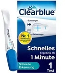 Clearblue Schwangerschaftstest Schnelle Erkennung 1er 1 St
