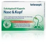 TETESEPT Eukalyptus&ouml;l Kapseln Nase & Kopf 20 St