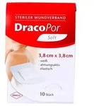 DRACOPOR Wundverband 3,8x3,8 cm steril 10 St