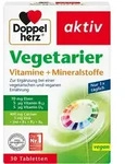 DOPPELHERZ Vegetarier Vitamine+Mineralstoffe aktiv 30 St