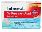 TETESEPT Sodbrennen Akut Kautabletten 20 St