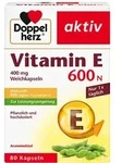 DOPPELHERZ Vitamin E 600 N Weichkapseln 80 St