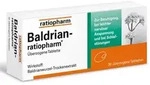 Baldrian ratiopharm &uuml;berzogene Tabletten 30 St
