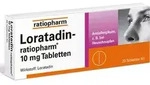 LORATADIN-ratiopharm 10 mg Tabletten 20 St