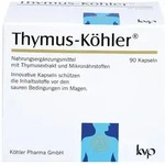 THYMUS K&ouml;hler mit Thymus-Extrakt + Zink + Selen + Vitamin C & Vitamin D3 90 St