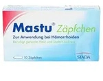 MASTU&reg; H&auml;morrhoidenz&auml;pfchen gegen Jucken und Brennen 10 St