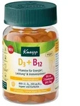 KNEIPP Vitamin D3+B12 Gummies 30 St