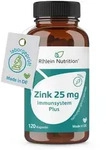 ZINK 25 mg Immunsystem Plus hochdosiert Kapseln + vegan 120 St