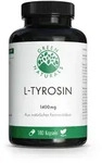 GREEN NATURALS L-Tyrosin 1400mg vegan hochdos.Kps. 180 St