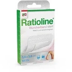 RATIOLINE Wundverband 3,8x3,8 cm steril 10 St