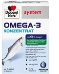 DOPPELHERZ Omega-3 Konzentrat system Kapseln 60 St