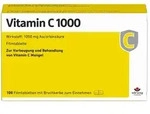 VITAMIN C 1000 mg Filmtabletten 100 St