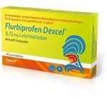 Flurbiprofen Dexcel&reg; 8,75mg Lutschtabletten bei Halsschmerzen 24 St
