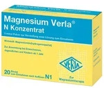 MAGNESIUM VERLA N Konzentrat Plv.z.H.e.L.z.Einn. 20 St