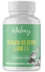 Vitamin D3 Depot 5000 I.E. Cholecalciferol Knochen Immunsystem vegan Tabletten...