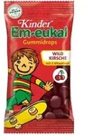 EM-EUKAL Kinder Gummidrops Wildkirsche zuckerhalt. 75 g