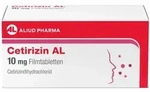 Cetirizin AL 10 mg Filmtabletten bei Heuschnupfen 100 St