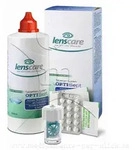 LENSCARE OptiSept Kombip.350 ml+45 Tabl.+1 Beh. 1 P