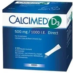 CALCIMED D3 500 mg/1000 I.E. Direct Granulat 120 St
