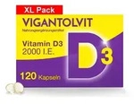 VIGANTOLVIT 2000 I.E. Vitamin D3 Weichkapseln 120 St