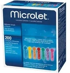MICROLET Lanzetten farbig 200 St