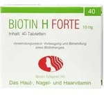 BIOTIN H forte 10 mg Tabletten 40 St