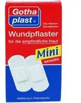 GOTHAPLAST Wundpfl.Mini sensitiv 1,7x4 cm 20 St