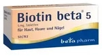 BIOTIN BETA 5 Tabletten 50 St