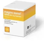 MAGNO SANOL uno 243 mg Kapseln 100 St