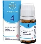 DHU Sch&uuml;&szlig;ler-Salz Nr. 4 Kalium chloratum D6 Tabletten 80 St
