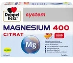 DOPPELHERZ Magnesium 400 Citrat system Granulat 20 St
