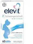 Elevit&reg; 2 60 Kapseln: Schwangerschaftsvitamine & n&auml;hrstoffe 60 St