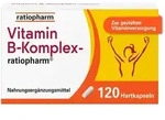 Vitamin B-Komplex ratiopharm - mit 8 B-Vitaminen 120 St