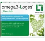 omega3-Loges pflanzlich &ndash; vegane Omega-3 Kapseln 60 St