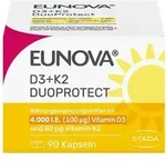 EUNOVA DuoProtect Vitamin D3+K2 4000IE/80UG 90 St