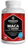 MACA 4:1 hochdosiert+L-Arginin Kapseln 240 St
