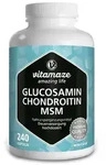 GLUCOSAMIN CHONDROITIN MSM Vitamin C Kapseln 240 St