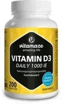 VITAMIN D3 1000 I.E. daily vegetarisch Tabletten 200 St